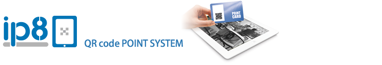iP8 QR code POINT SYSTEM
